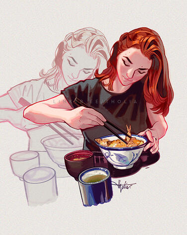 Studies-ramen